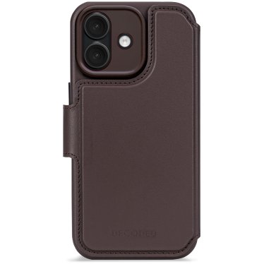 Decoded Leather Detachable Wallet - iPhone 17 - Chocolate Brown