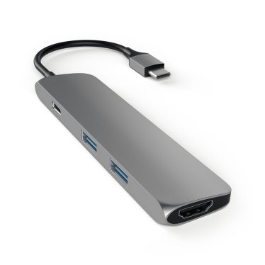 !Satechi USB-C Multiport Adapter - Space Gray